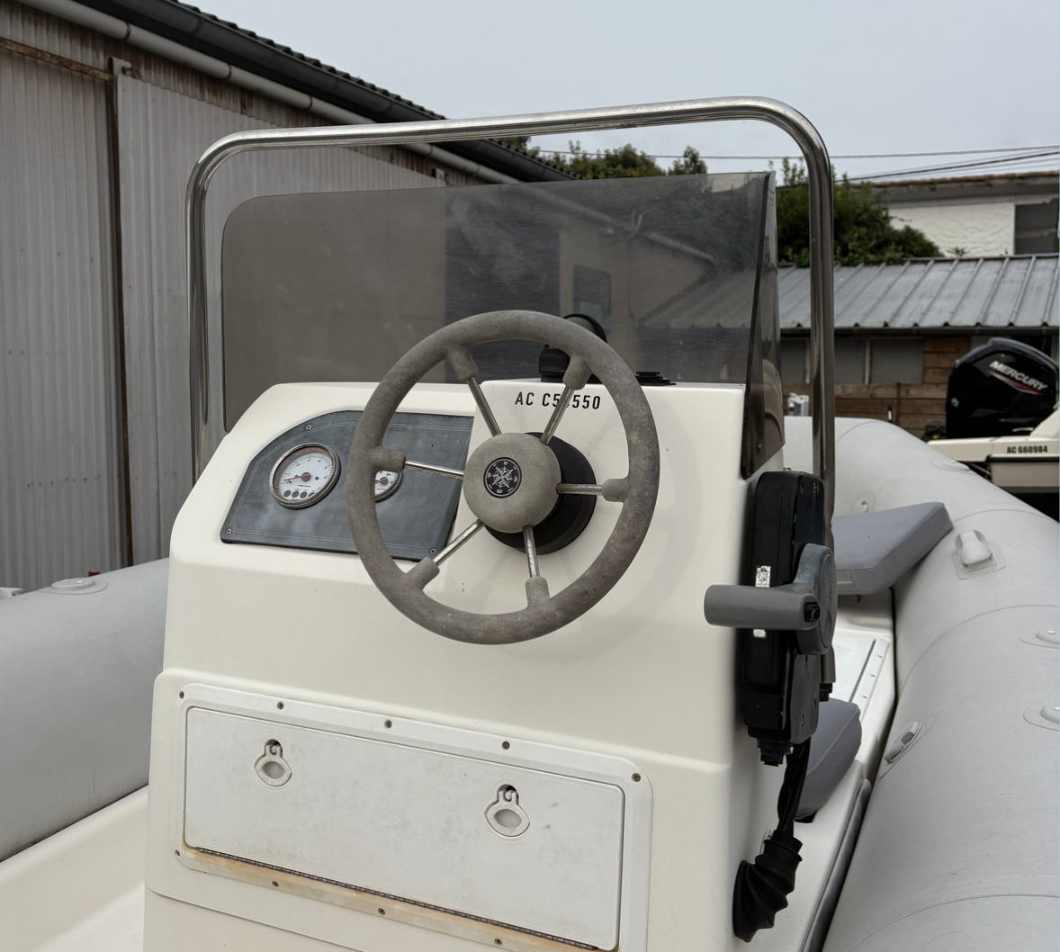 Console pilotage Zodiac Medline 1 - direction à câble semi rigide