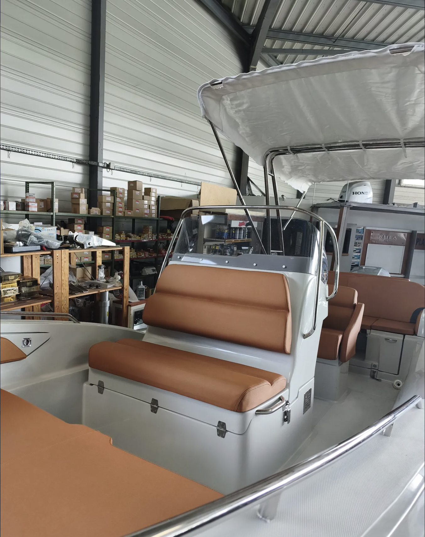 Console pilotage ZAR 61 Classic Luxury - semi-rigide luxe neuf 2025