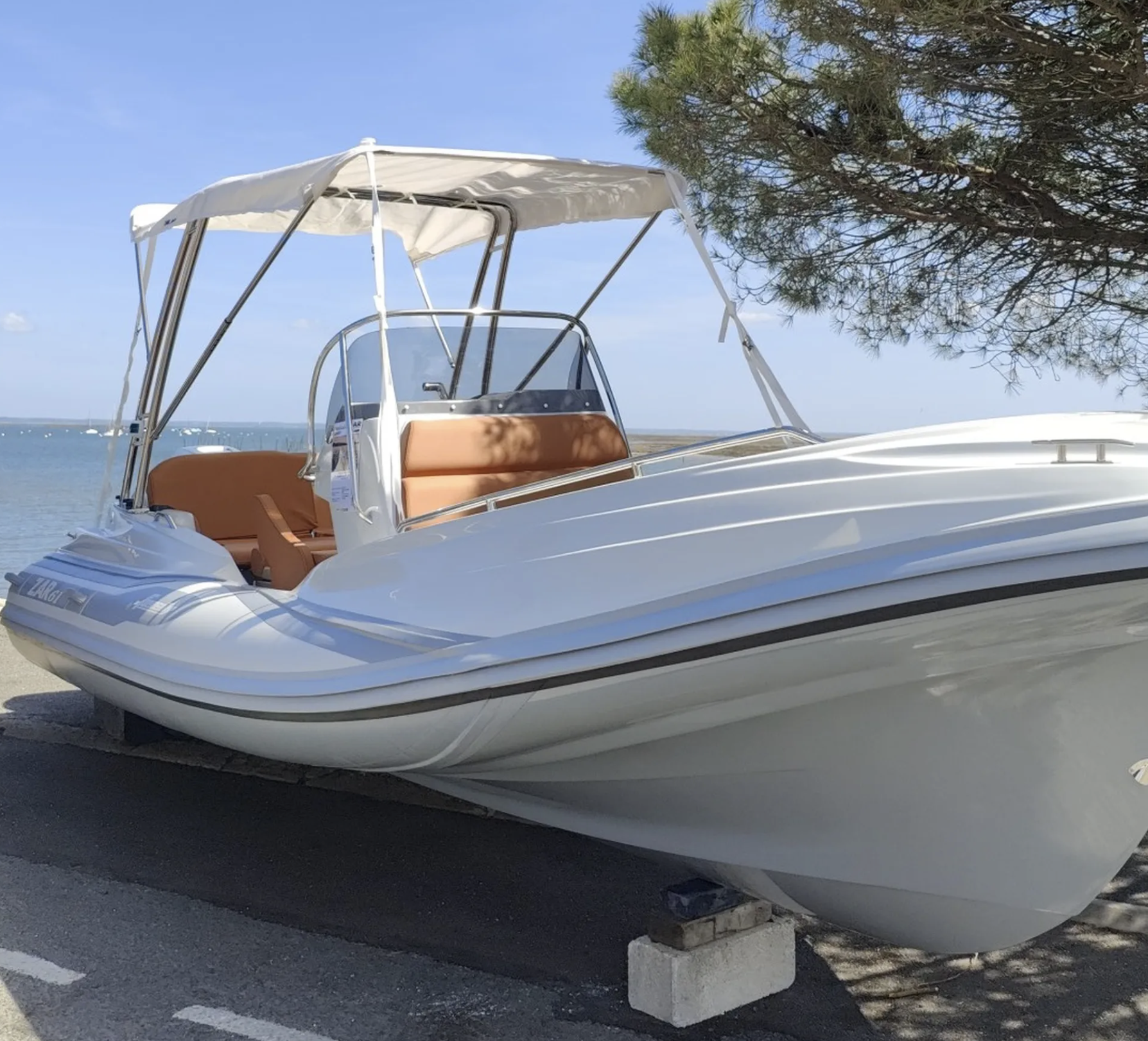 ZAR 61 Classic Luxury 2025 - semi-rigide luxe neuf Cap Ferret