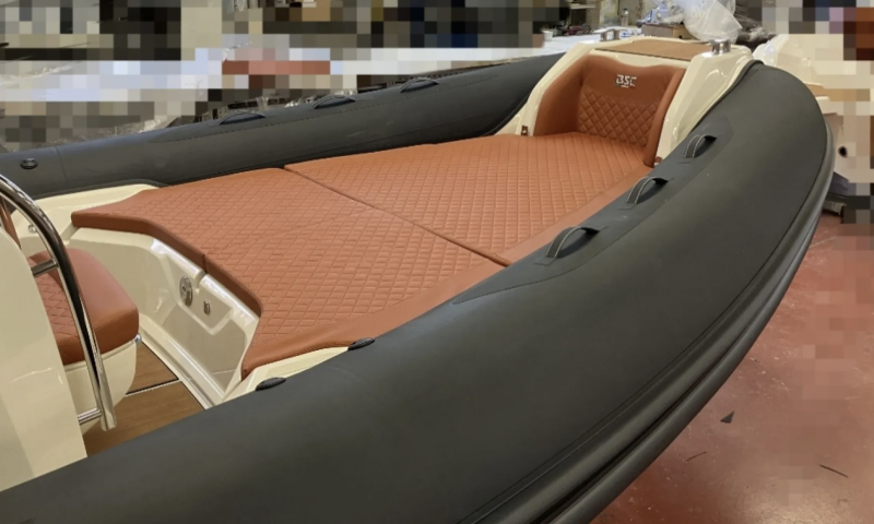 Bain de soleil arrière BSC 67 Elegance - semi-rigide luxe italien