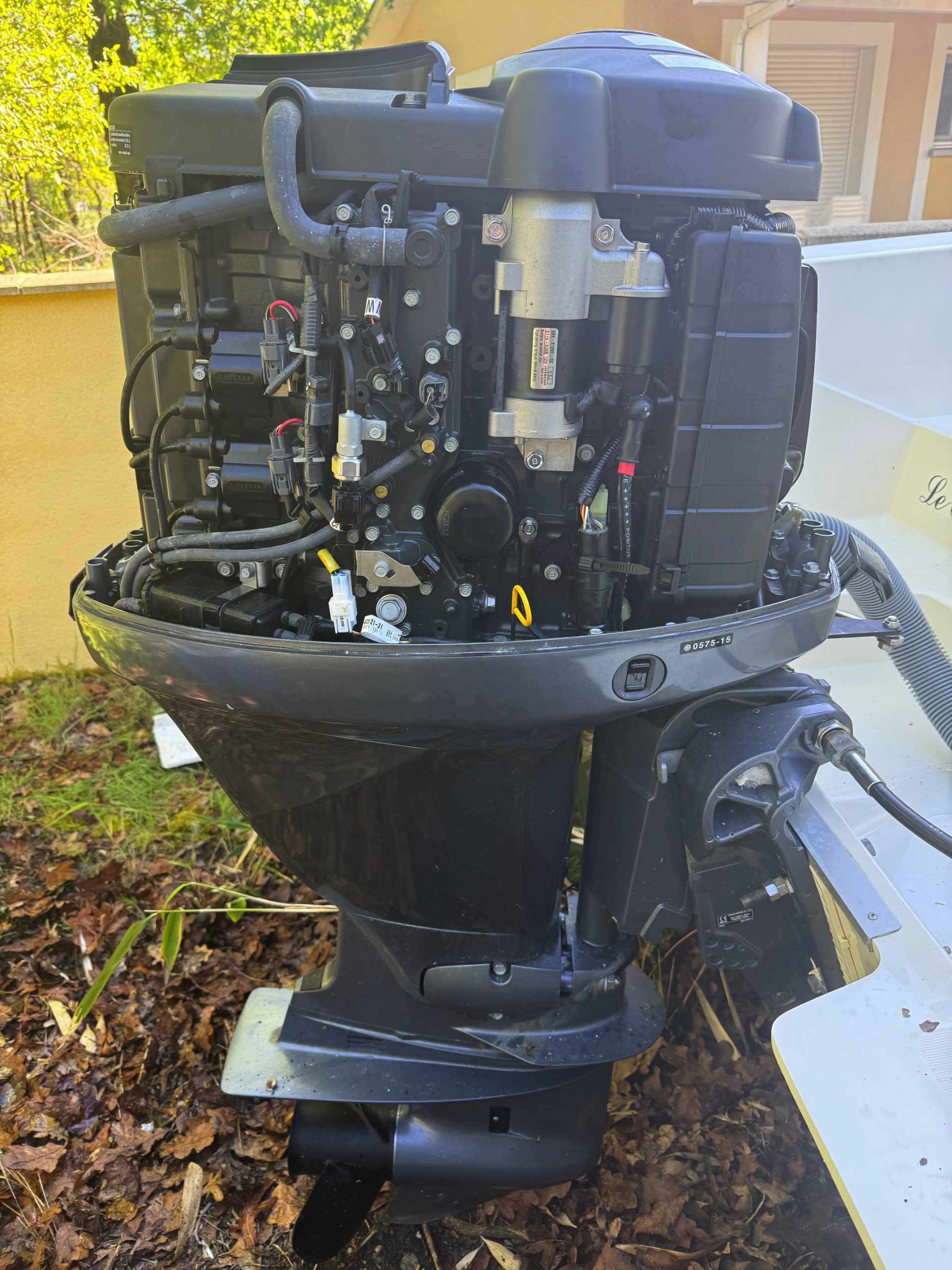 Moteur Yamaha 100 CV 4 temps - Capelli Tempest 600 occasion 40h